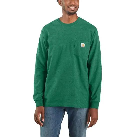 PR ONLY Carhartt K126 - Long Sleeve Workwear Crewneck T-Shirt