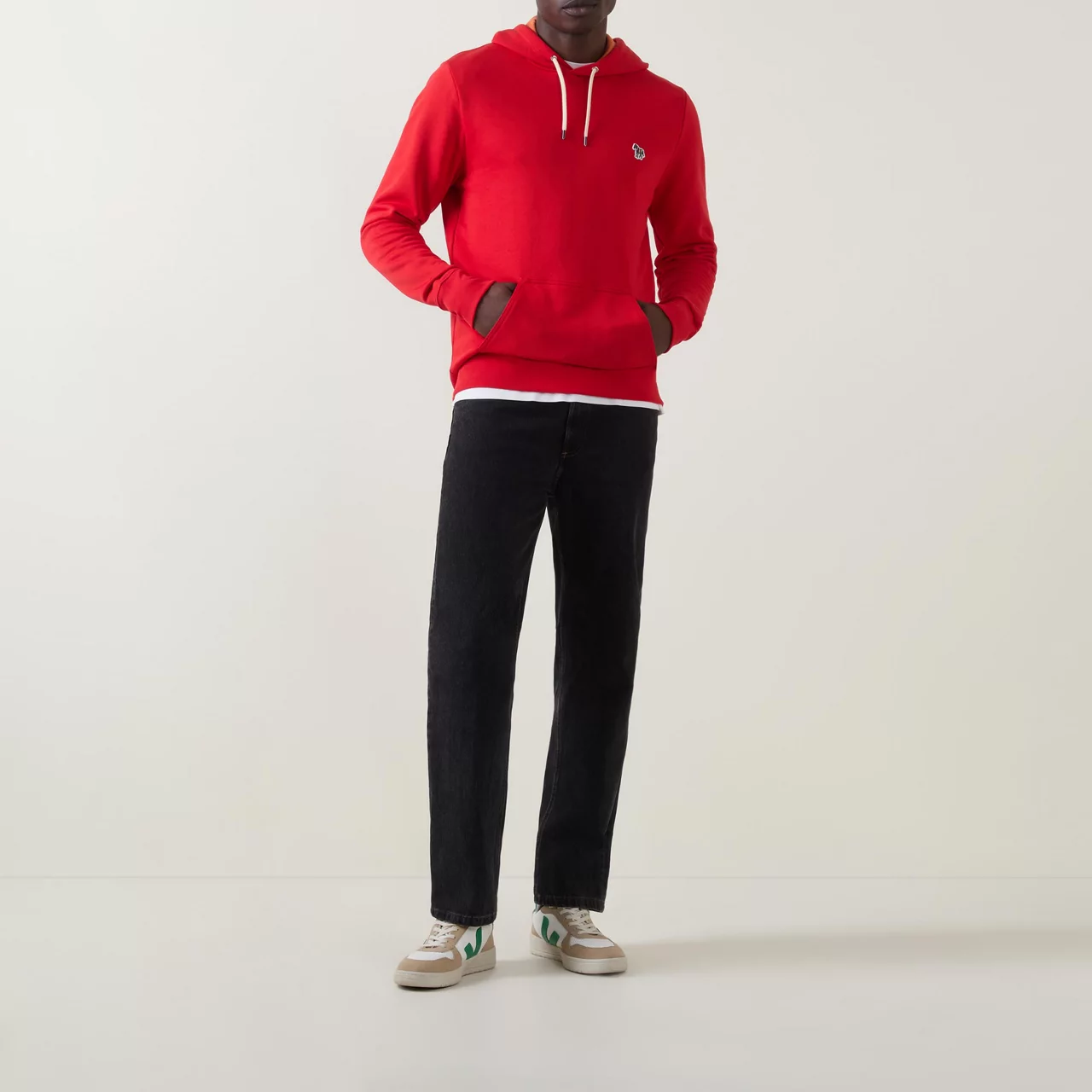 PS PAUL SMITH Zebra Logo Hoodie - Red