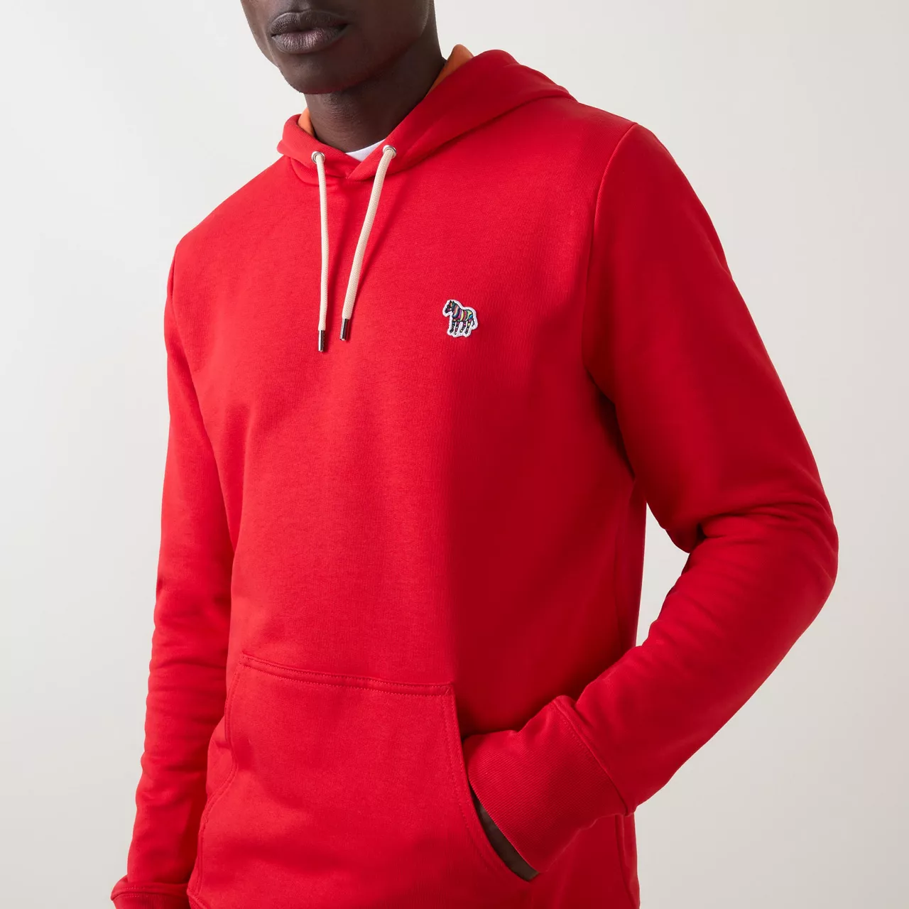 PS PAUL SMITH Zebra Logo Hoodie - Red