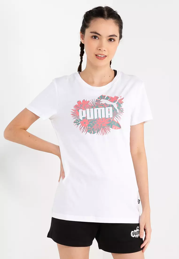 PUMA Ess+ Flower Power Tee