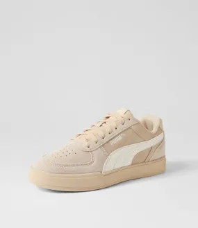 PUMA Puma Caven Granola Frosted Ivory Suede Sneakers