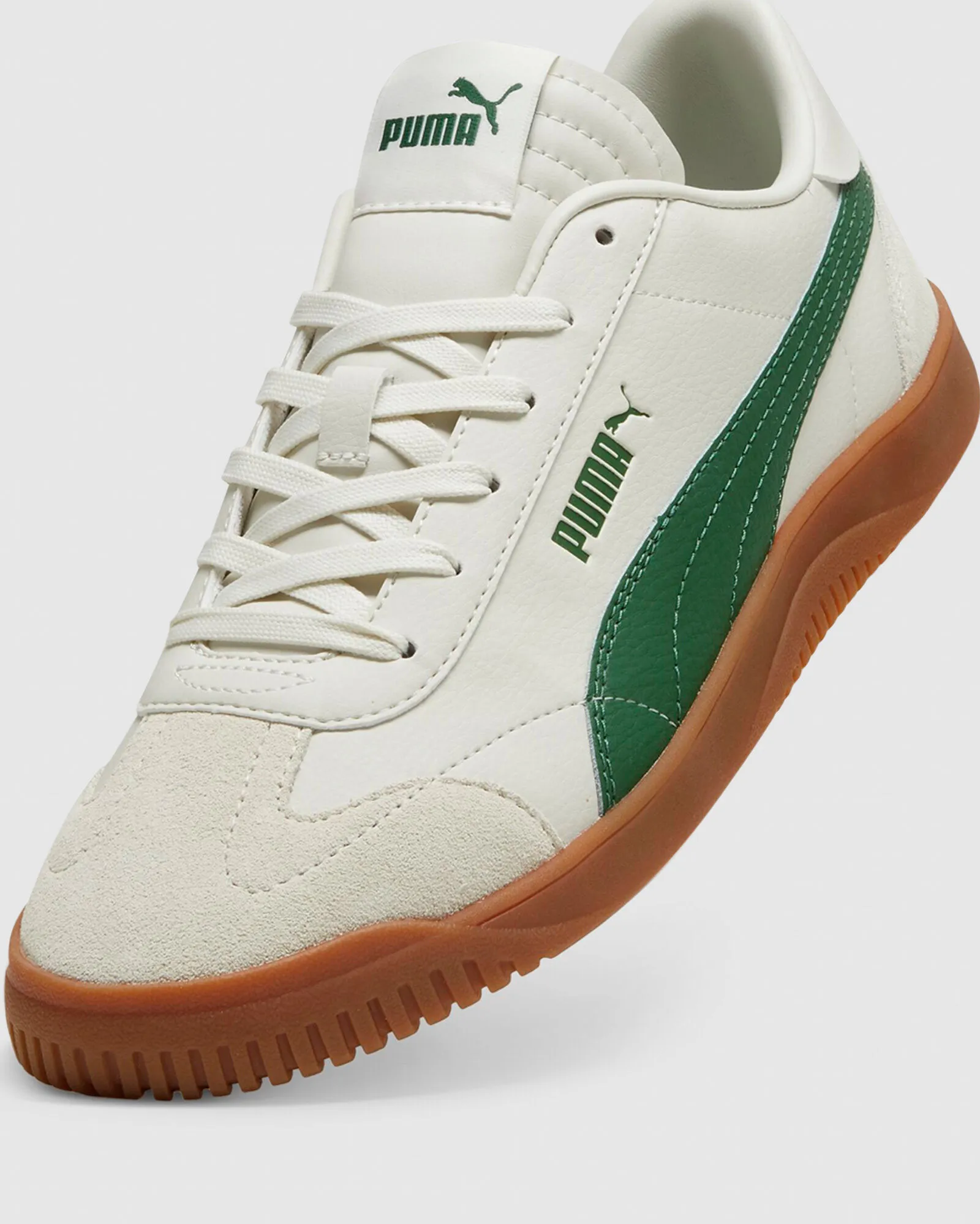 Puma Puma Club 5V5 SD Vapor Sneakers in Grey/Green