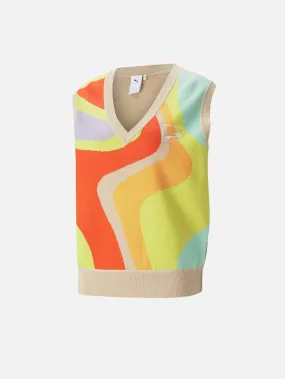 PUMA Uptown Printed Knitted Vest