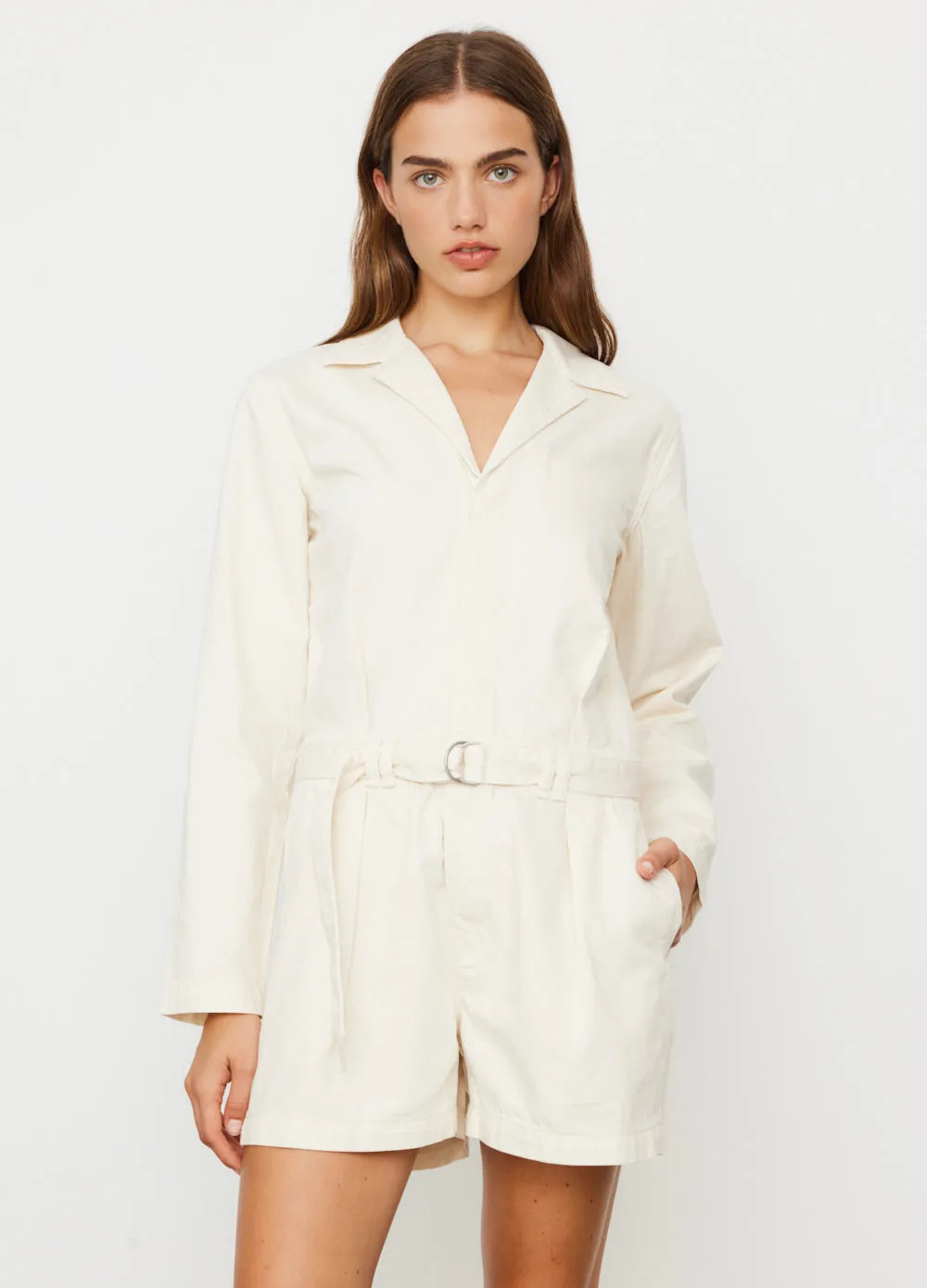 Rag & Bone -  Pleated Romper - Dress