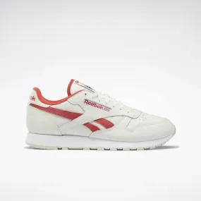 REEBOK CLASSIC LEATHER - Chalk / Mars Red / Stucco