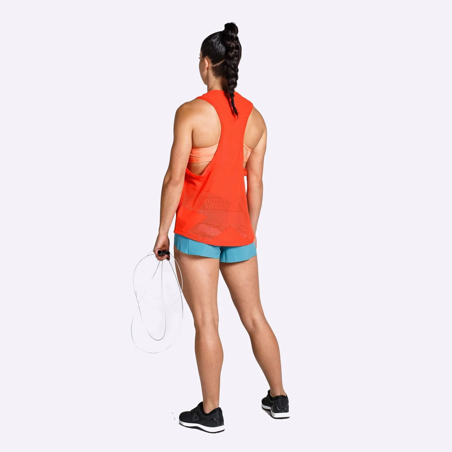 Reebok - Women's CrossFit Jacquard Tank Top - Canton Red