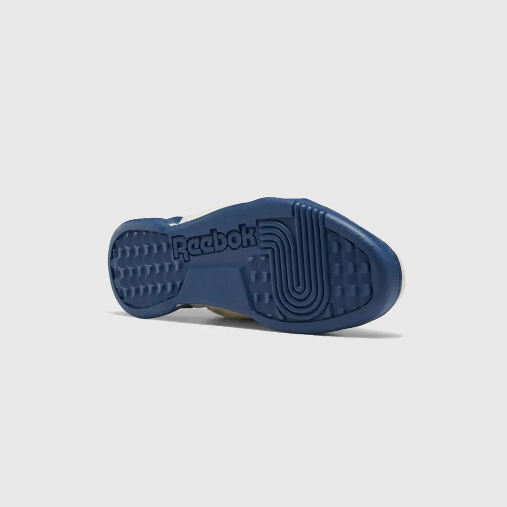 Reebok Workout Plus - Chalk / Chalk / Batik Blue