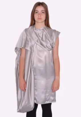 RICK OWENS RP02B6141 O CORNETTO TUNIC DRESS PEARL