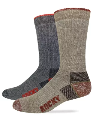 Rocky Heavyweight - Merino Wool Blend Boot Sock Made in USA, 2 pk., 2/72968