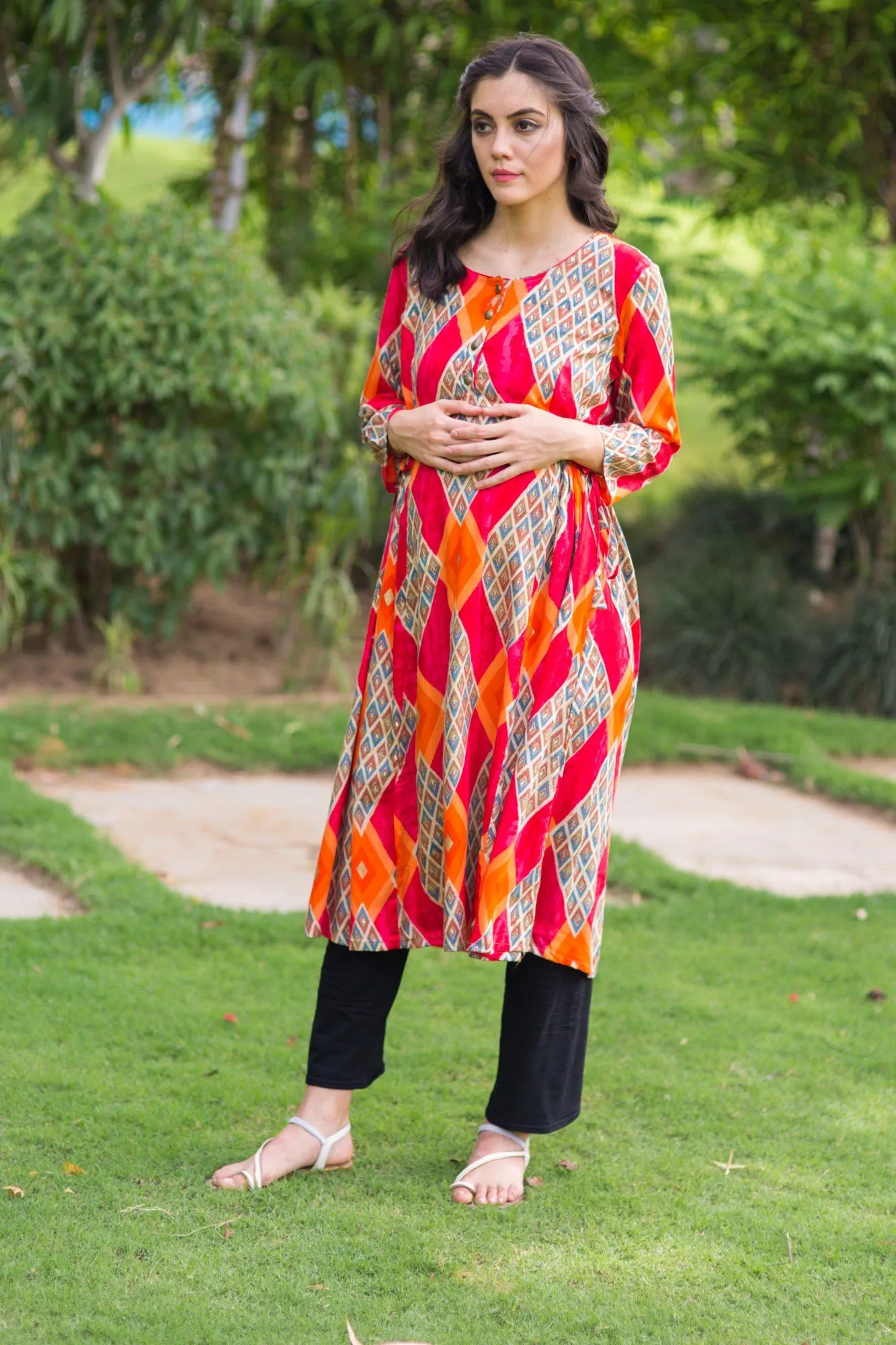 Royal Trinity Maternity & Nursing Kurta