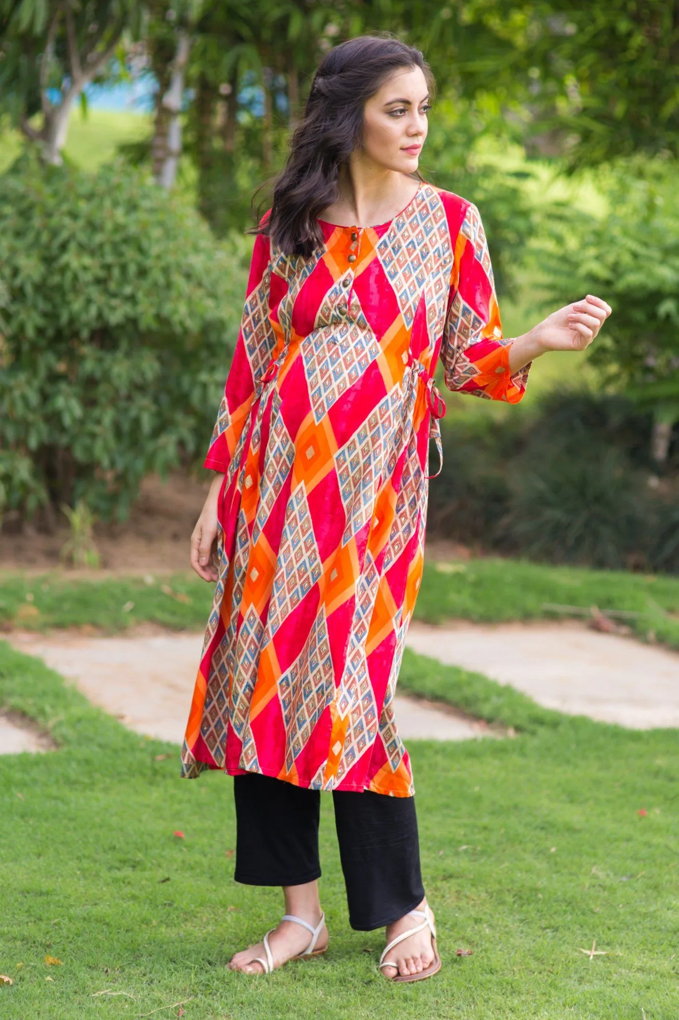 Royal Trinity Maternity & Nursing Kurta