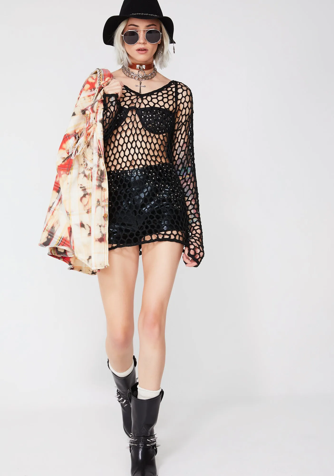 Run Wild Crochet Tunic-