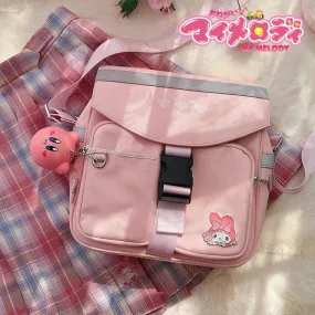 Sanrio collaboration shoulder bag jk 3 hearts bag