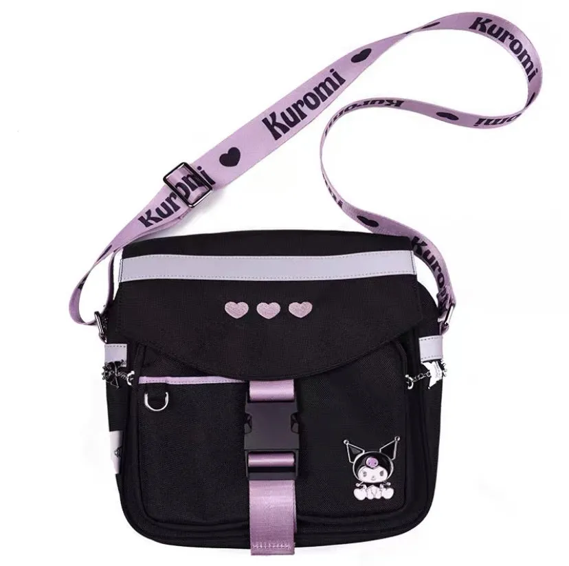 Sanrio collaboration shoulder bag jk 3 hearts bag