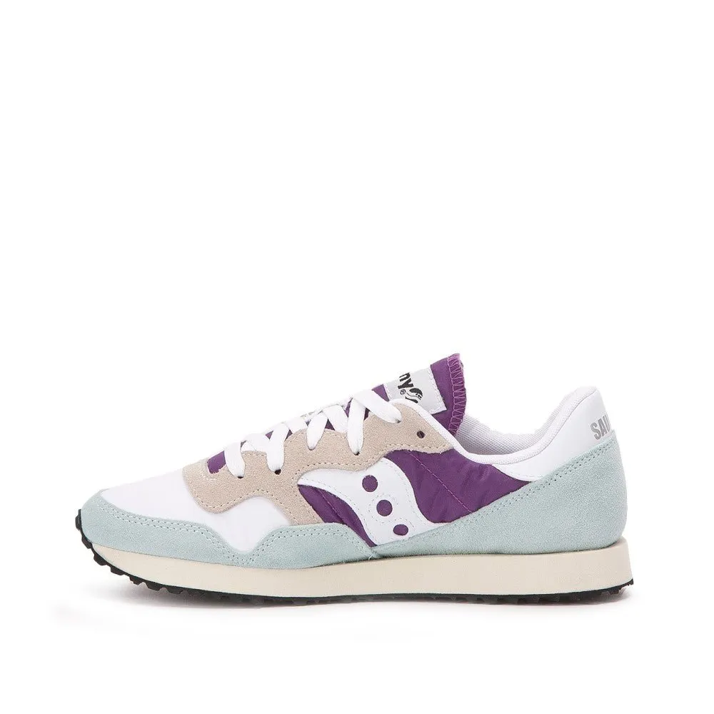 Saucony DXN Trainer Vintage W (White / Purple / Light Blue)