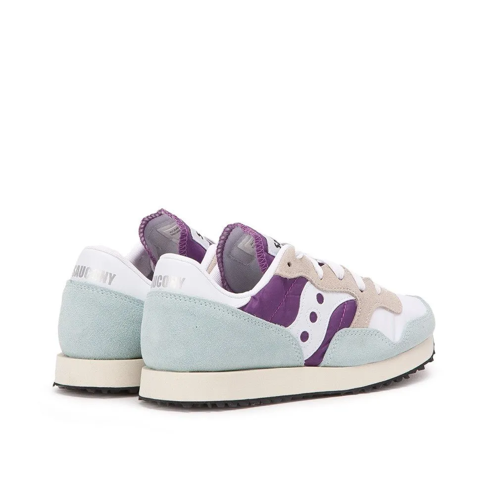 Saucony DXN Trainer Vintage W (White / Purple / Light Blue)