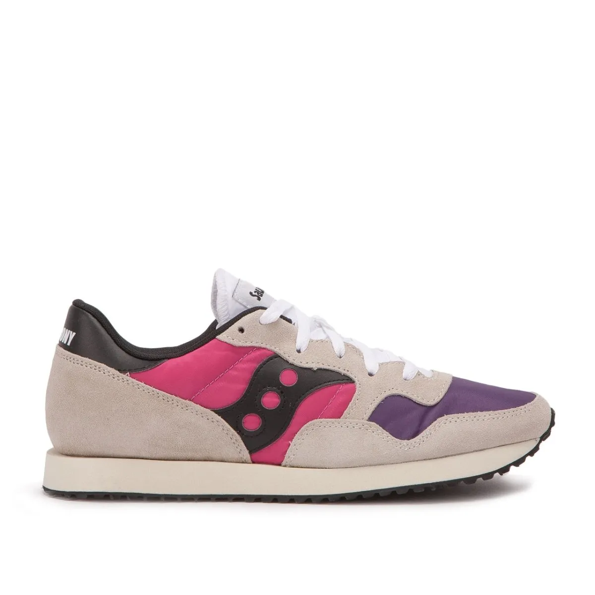 Saucony DXN Trainer Vintage (White / Pink / Purple)