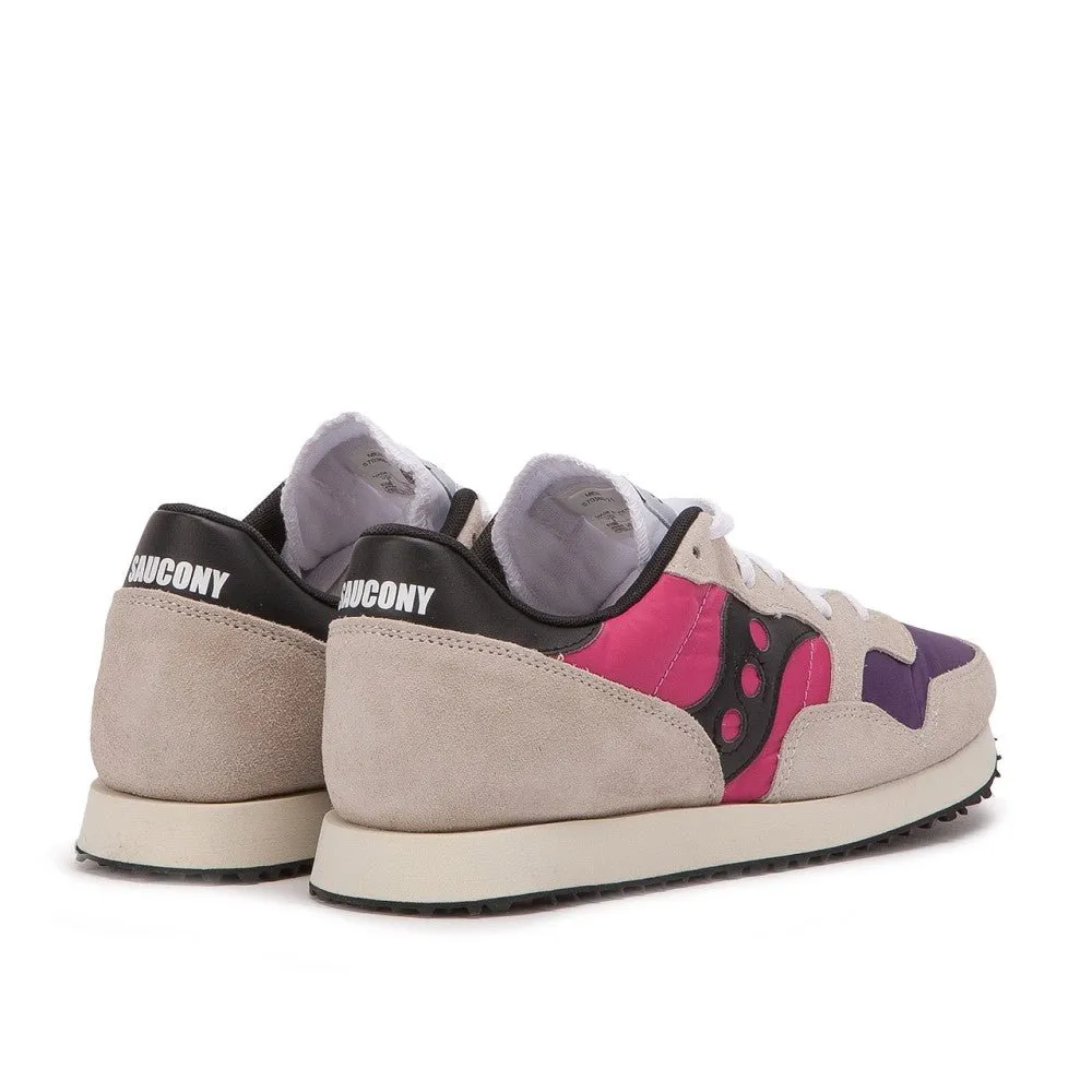 Saucony DXN Trainer Vintage (White / Pink / Purple)