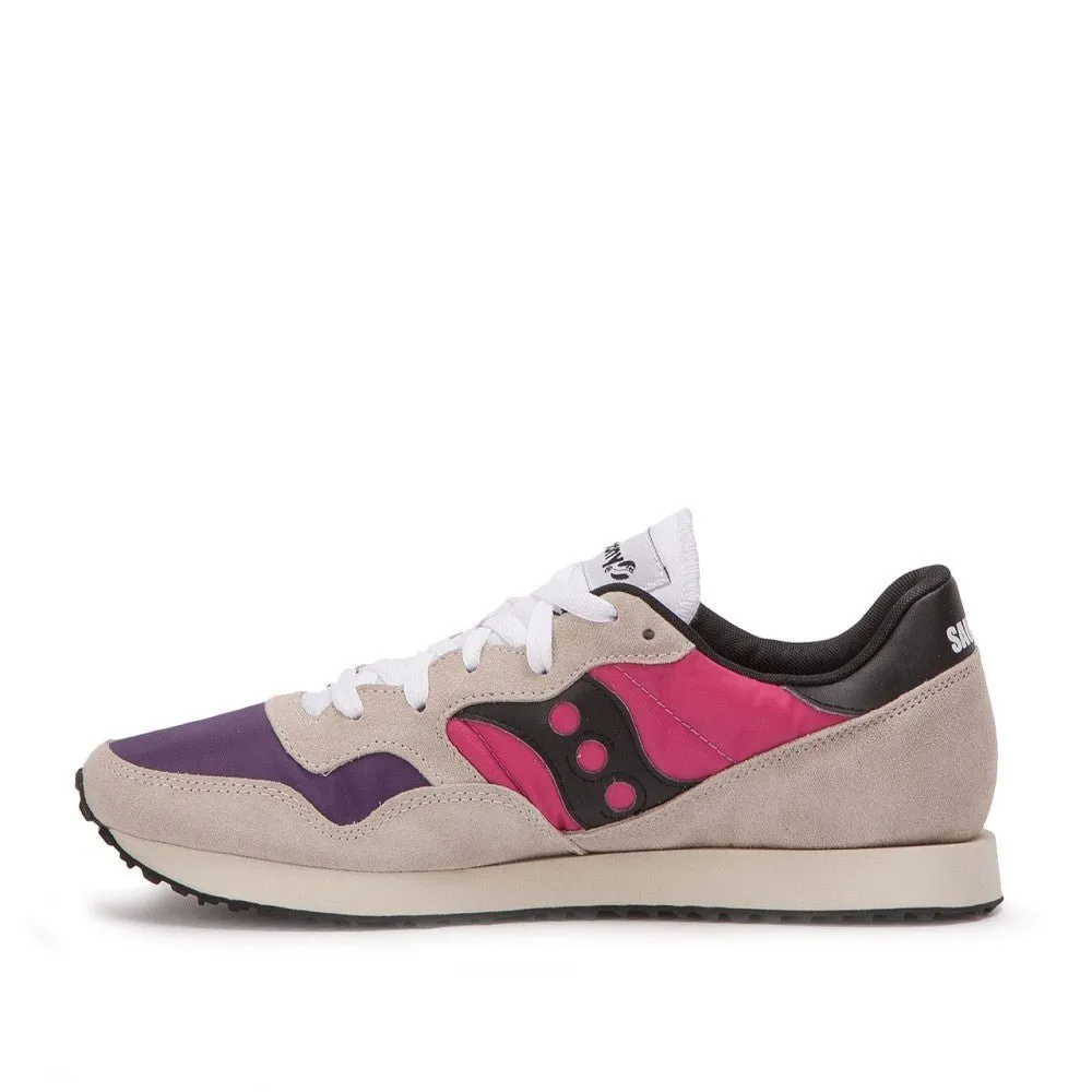 Saucony DXN Trainer Vintage (White / Pink / Purple)