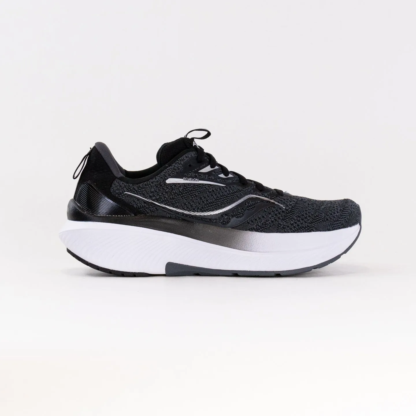 Saucony Echelon 9 Extra Wide (Women's) - Black/White