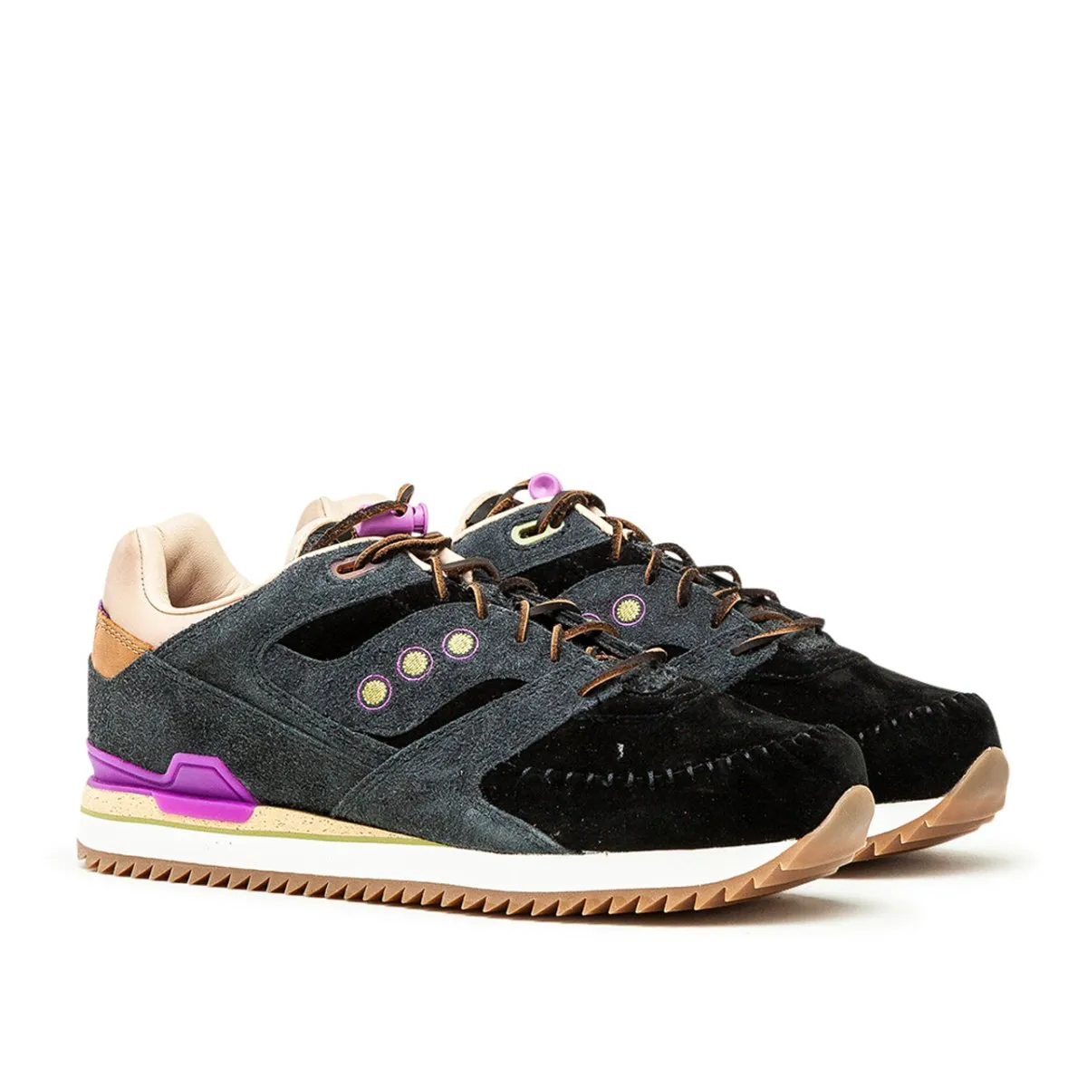 Saucony X Lapstone & Hammer Courageous Moc (Black / Purple)