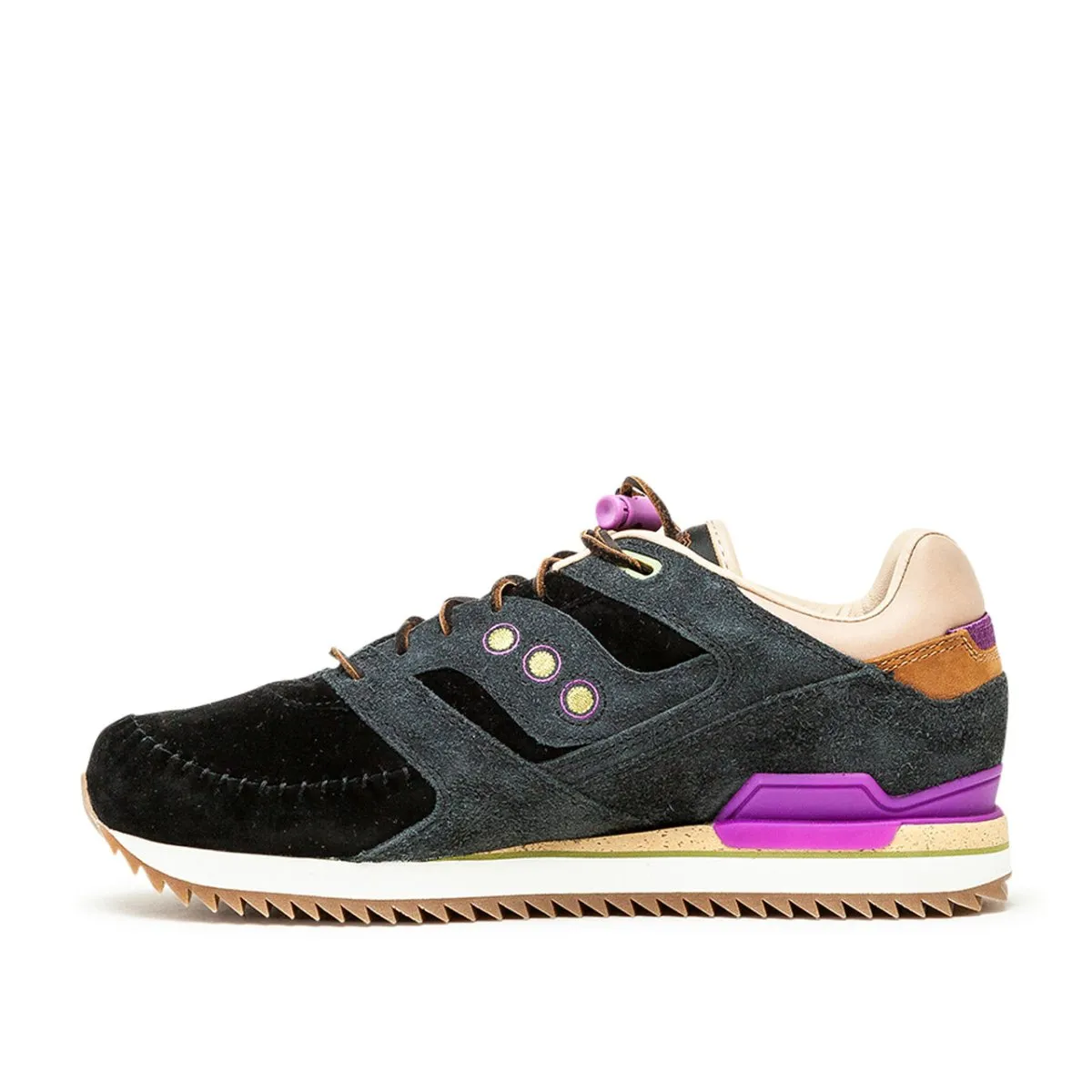 Saucony X Lapstone & Hammer Courageous Moc (Black / Purple)