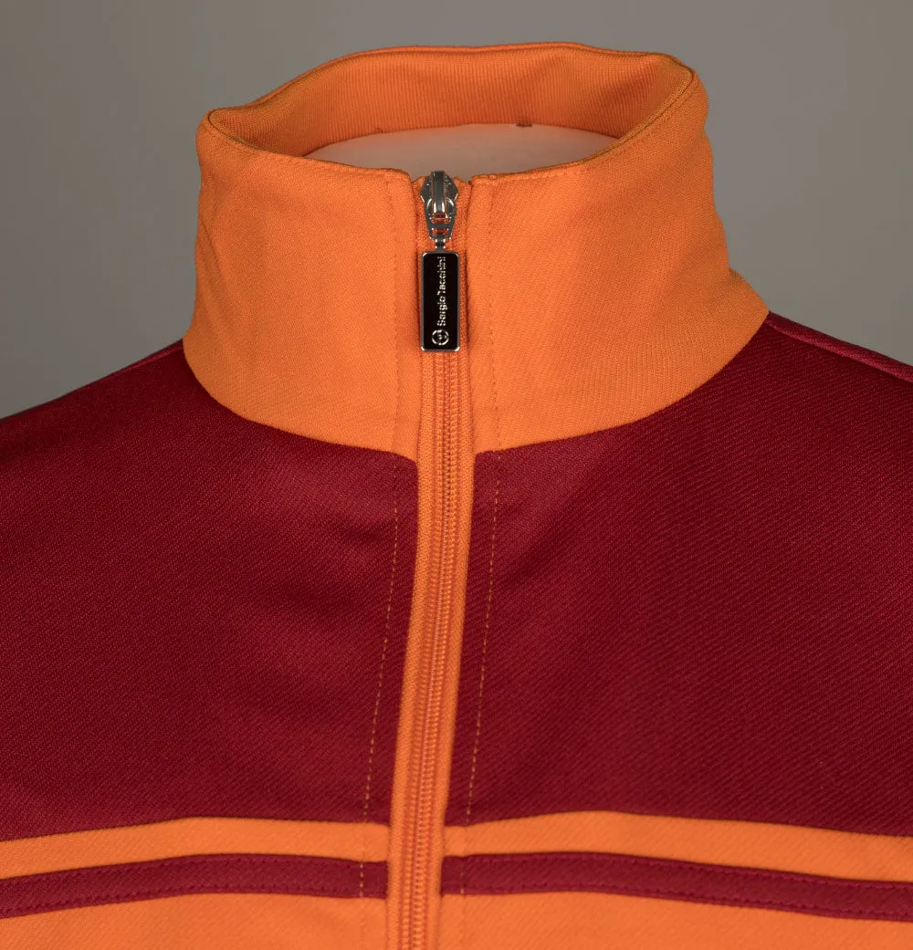 Sergio Tacchini New Young Line Tracksuit Top Orange/Merlot