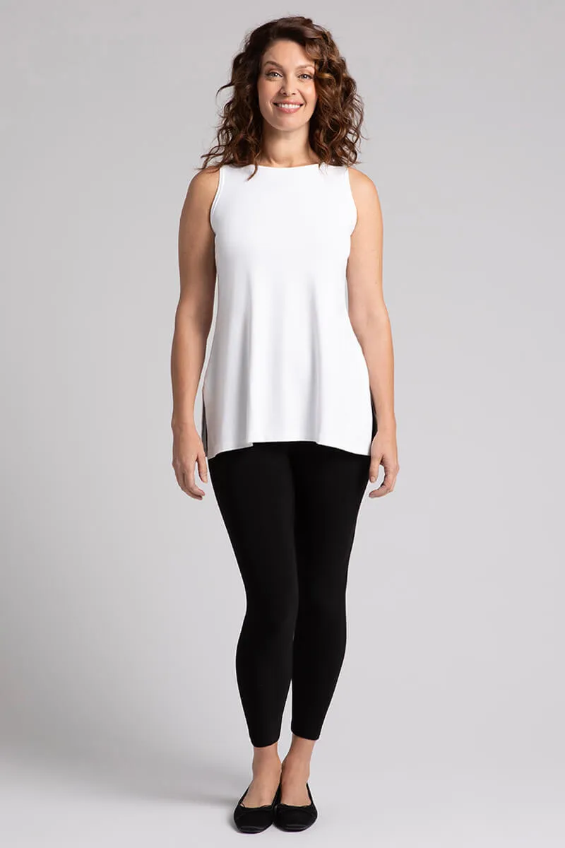 Sleeveless Nu Ideal Tunic | White