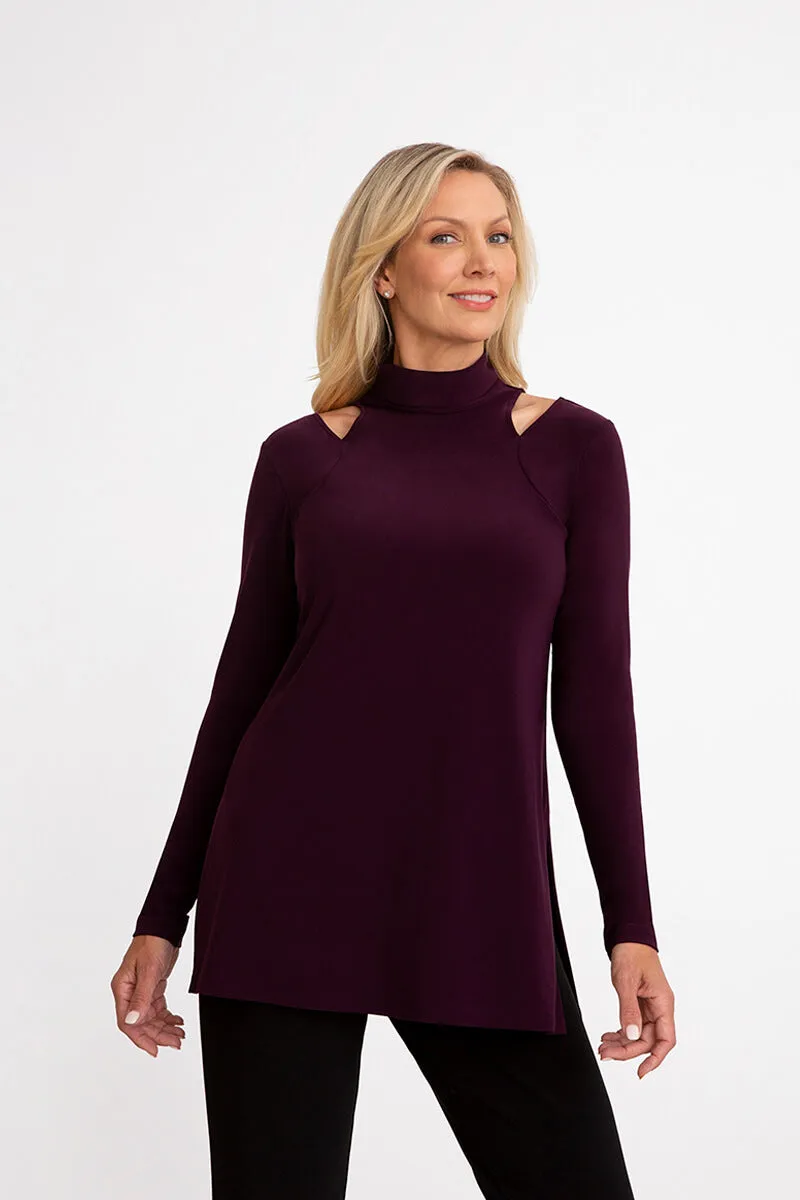 Slice It Tunic | Plum