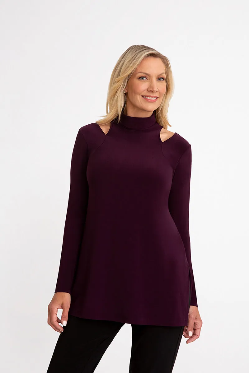 Slice It Tunic | Plum