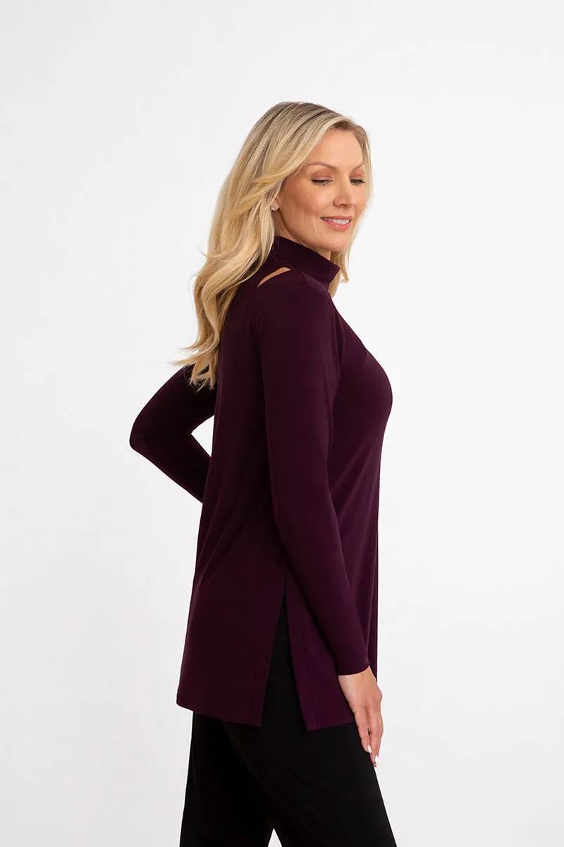 Slice It Tunic | Plum