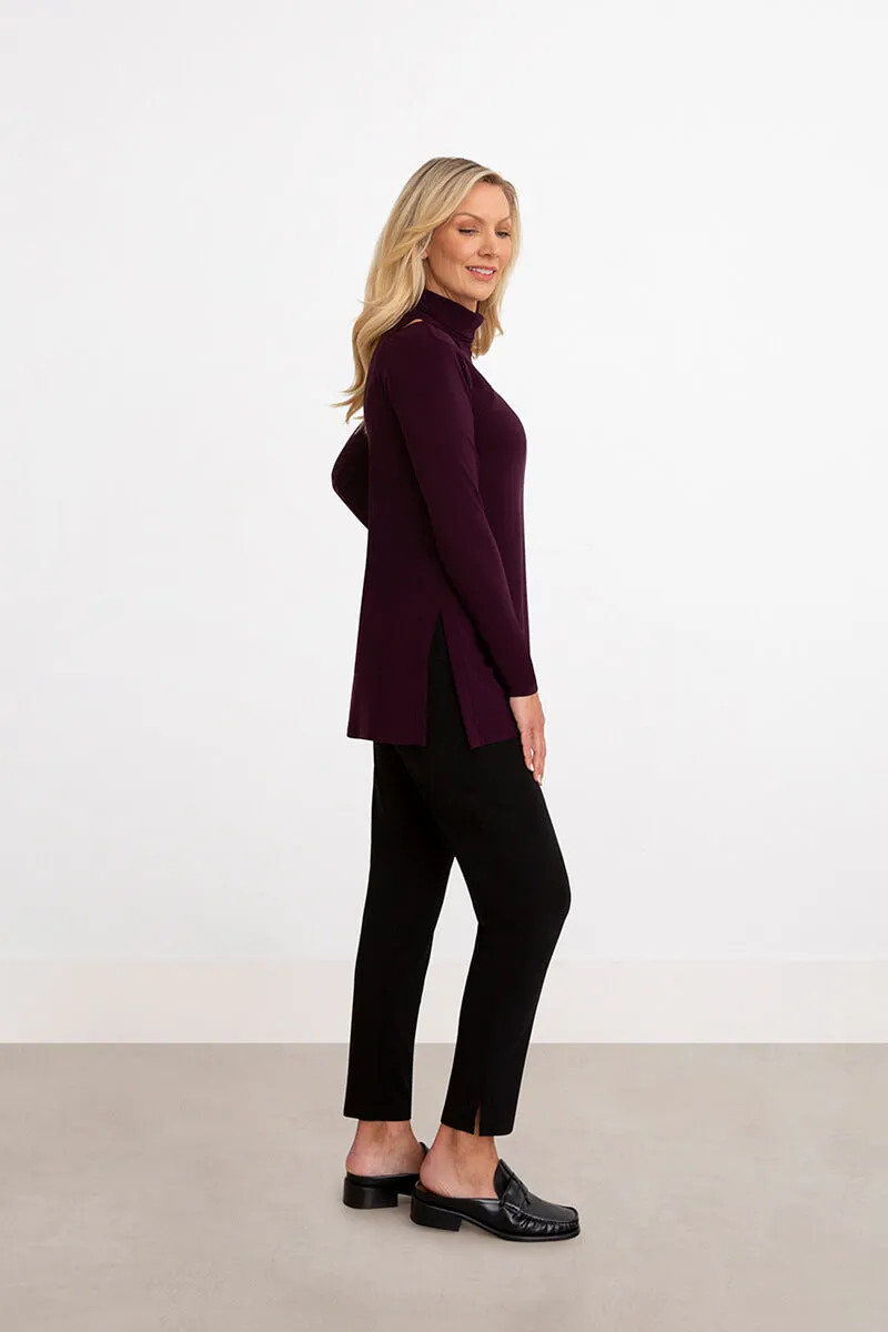 Slice It Tunic | Plum