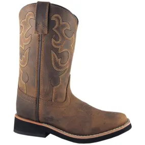 Smoky Mountain Children's Pueblo Dark Crazy Horse Cowboy Boot