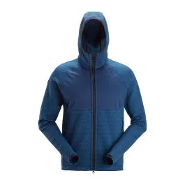 Snickers Midlayer Hoodie with Zipper 8405 - Blue