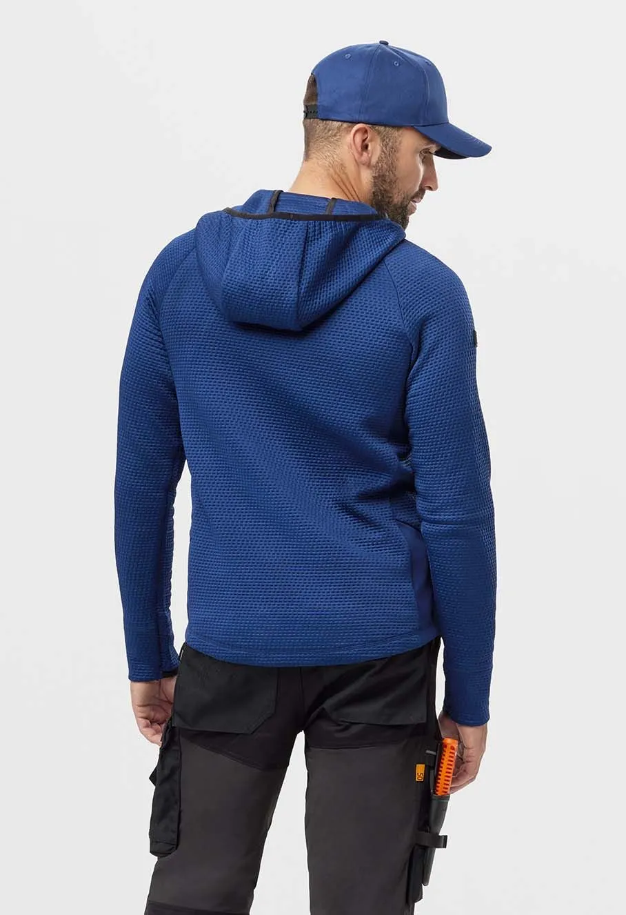 Snickers Midlayer Hoodie with Zipper 8405 - Blue