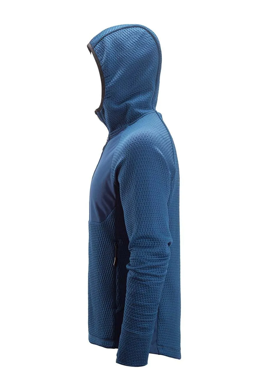 Snickers Midlayer Hoodie with Zipper 8405 - Blue