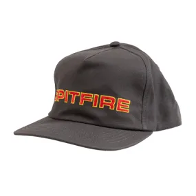 Spitfire Wheels Hat Classic 87 Snapback Charcoal