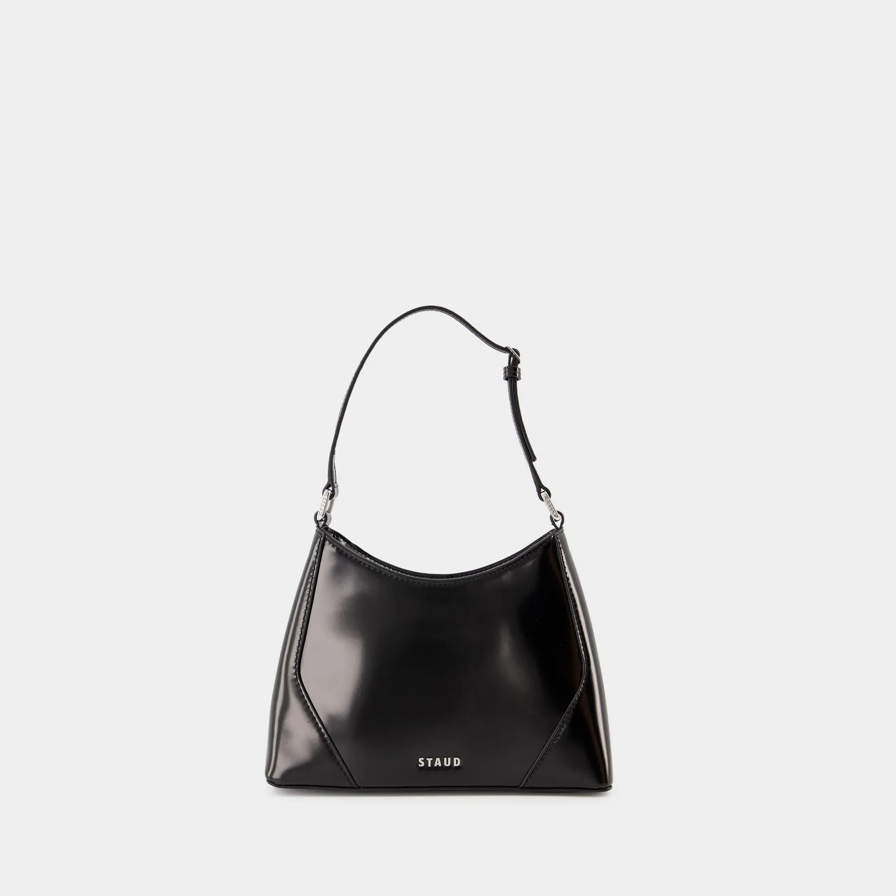 Staud  Linda Shoulder Bag - Staud - Leather - Black