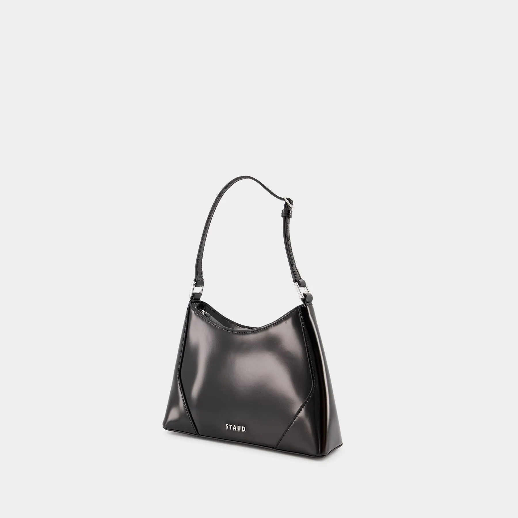 Staud  Linda Shoulder Bag - Staud - Leather - Black