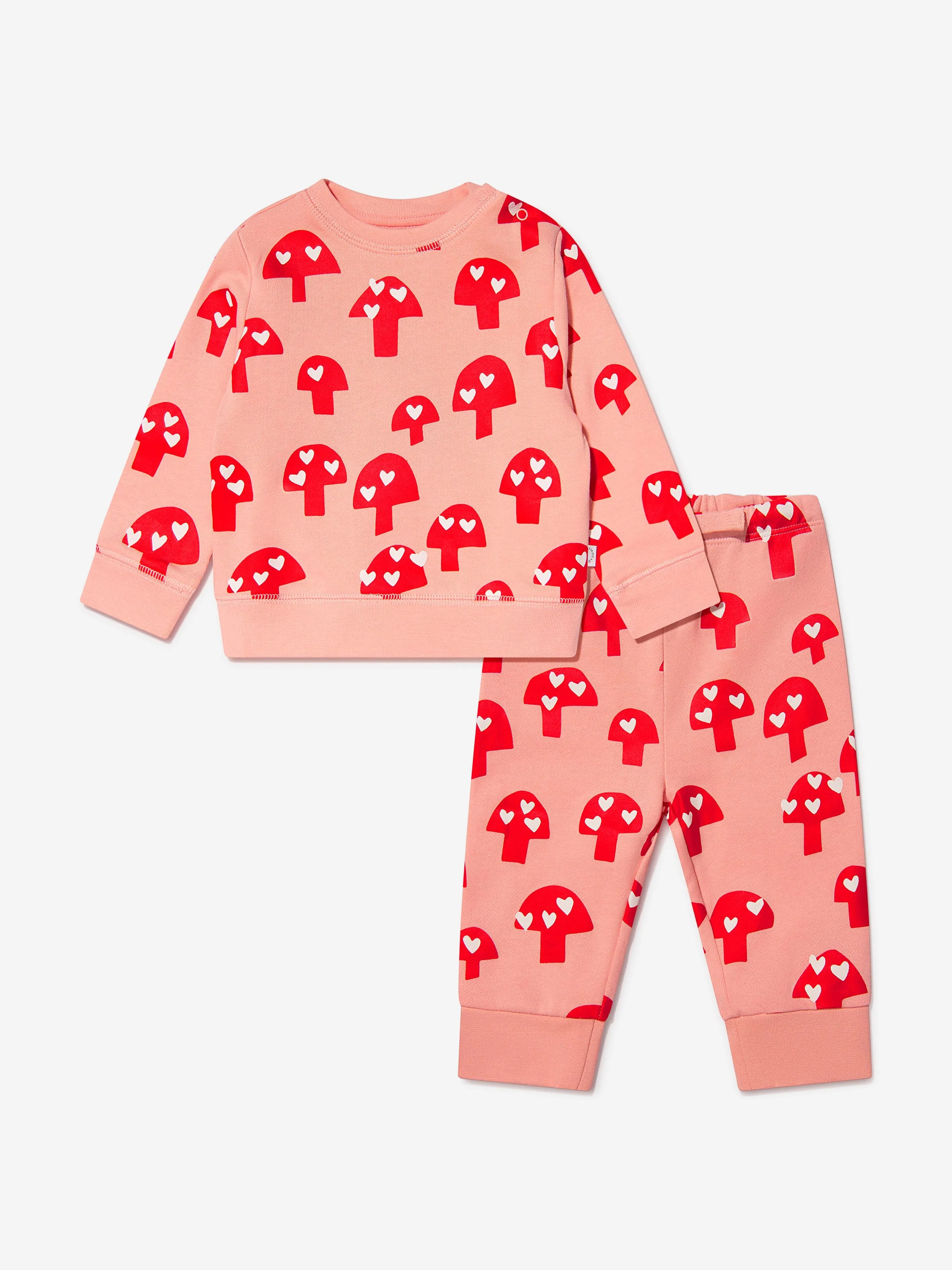 Stella McCartney Baby Girls All Over Mushroom Tracksuit