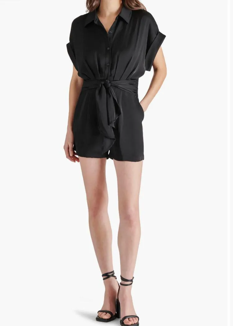 Steve Madden Tori Romper - Black