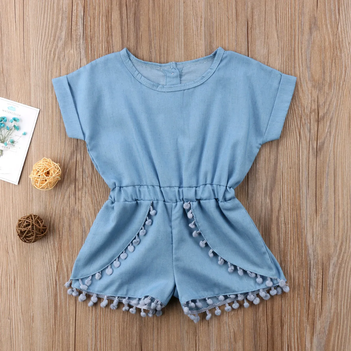 Tassle Short Romper