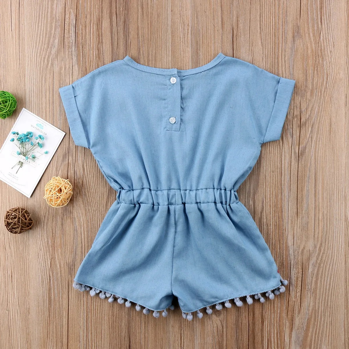 Tassle Short Romper