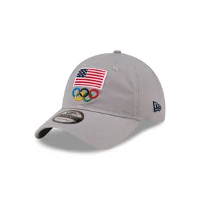 Team USA Olympics Gray 9TWENTY Adjustable Hat