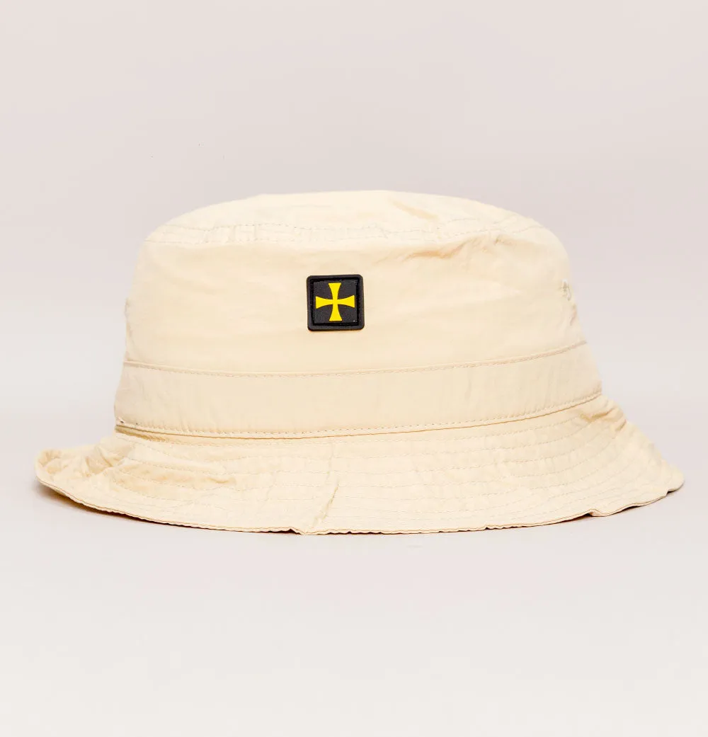 Terrace Cult Nylon Bucket Hat Beige