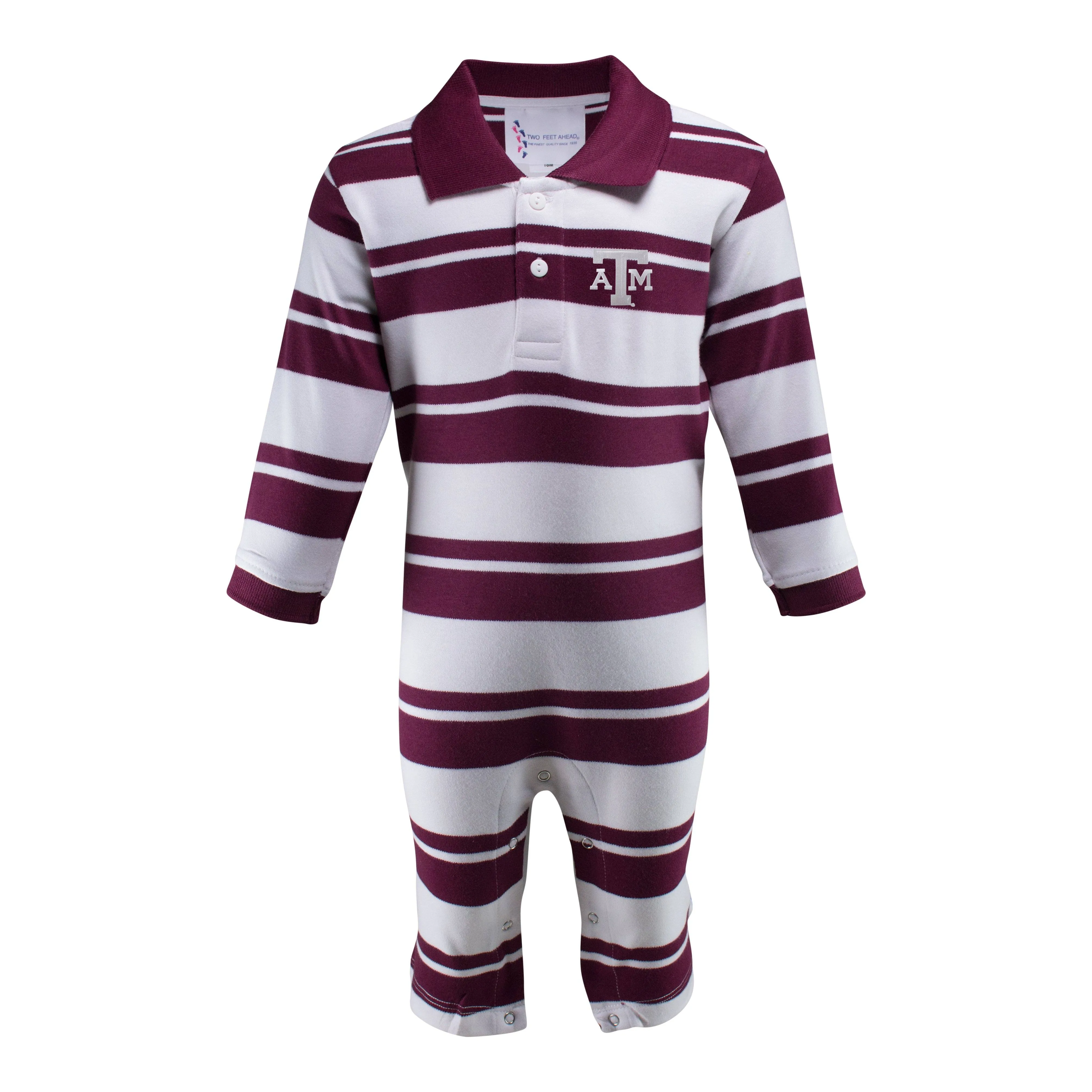 Texas A&M Rugby Long Leg Romper