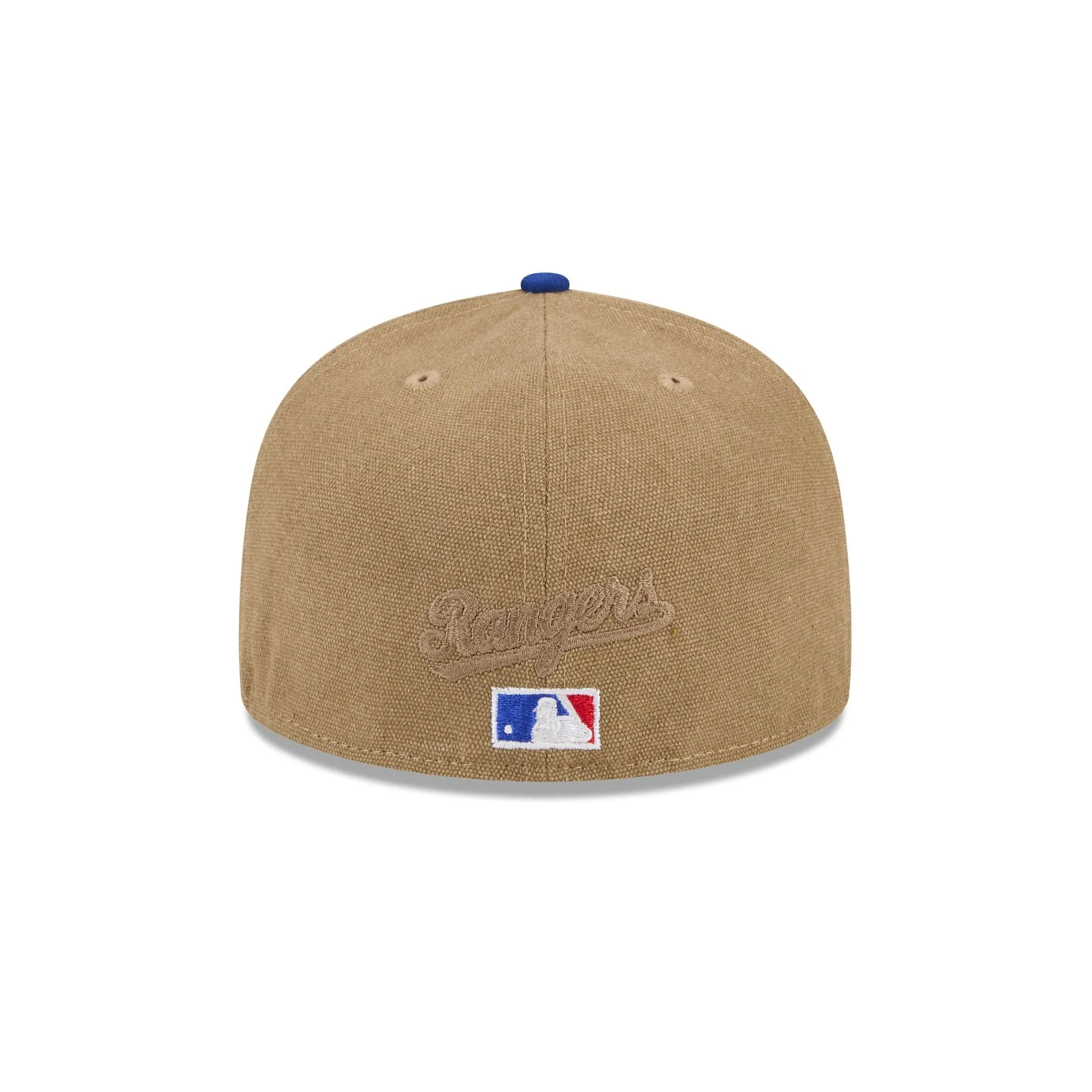 Texas Rangers Canvas Crown 59FIFTY Fitted Hat