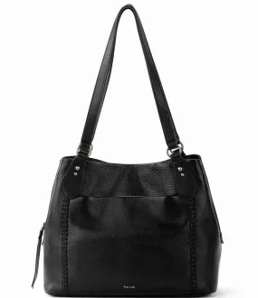 The Sak Melrose Leather Shoulder Satchel Bag