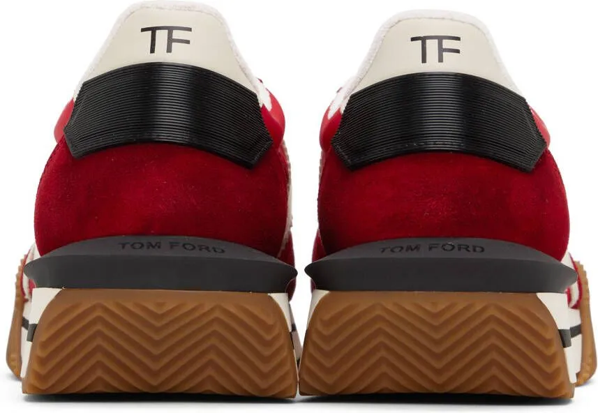 TOM FORD Red James Sneakers