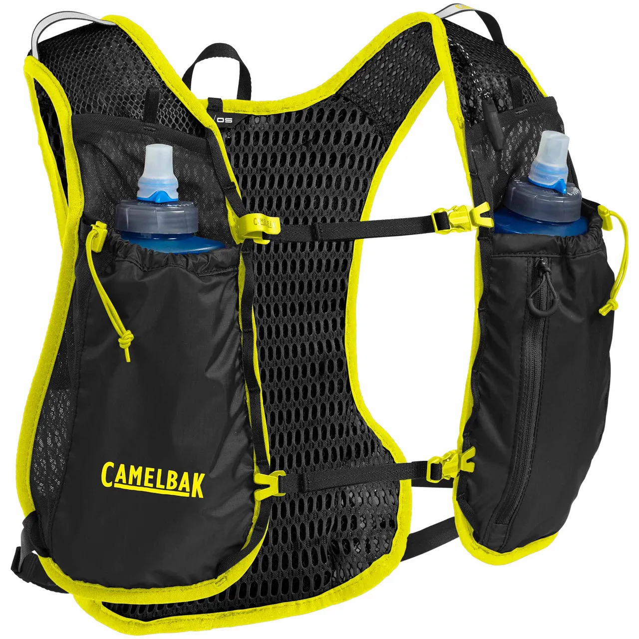 Trail Run Vest 7L Vest With 2 X 500ml  Quick Stow Flasks